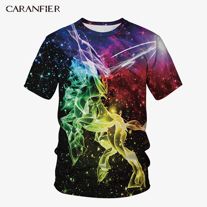 Футболка с 3D принтом свободный костюм большого размера для пары спортивные