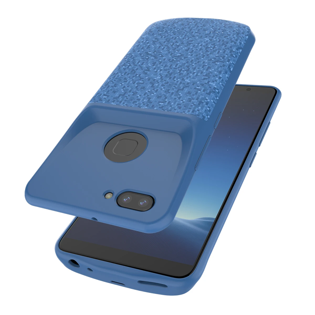 Casewin Батарея Зарядное устройство Крышка для Vivo X20 чехол 4700 мА/ч, Мощность банк Ёмкость Батарея внешнее резервное зарядное устройство Мощность банк чехол для телефона