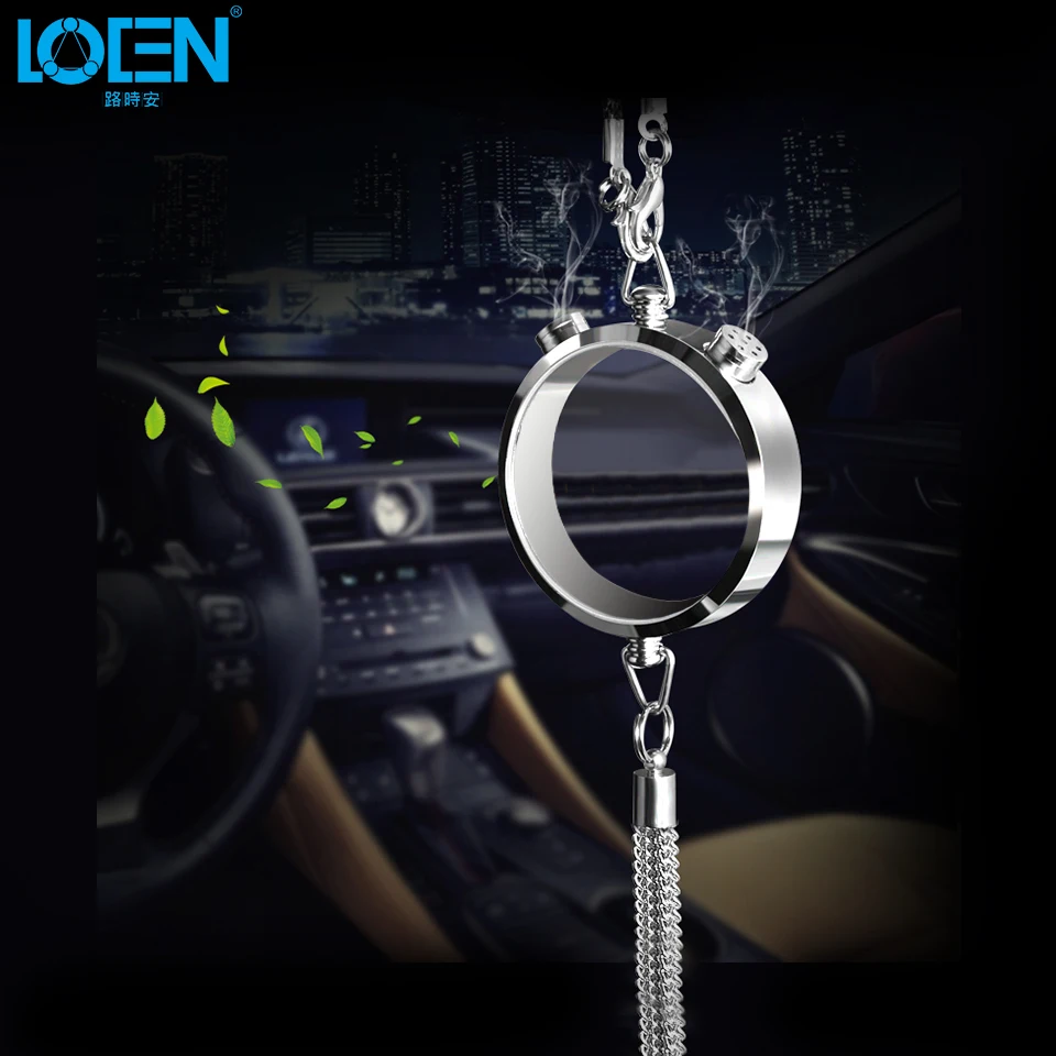 

LOEN Decoration Auto Car Ornaments Car Styling Accessories Interior Accessories Christmas Silver High Definition Custom