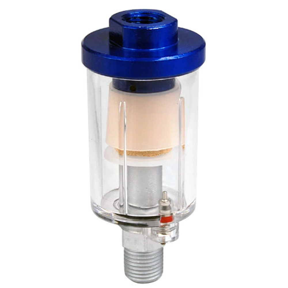 

New Hotsale Promotion 1/4" BSP Mini in Line Air Filter Moisture Water Trap for Spray Guns Air Tools