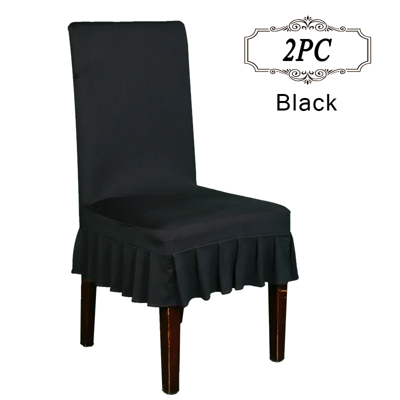 Чехол для обеденного стула эластичный складной чехол из спандекса машинная