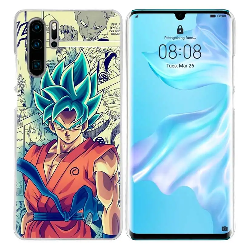 Чехол с Аниме Драконий жемчуг Z для huawei P20 P30 P Smart Nova 4 3i P10 P9 P8 mate 10 20 lite Pro Mini жесткий чехол для телефона из ПК