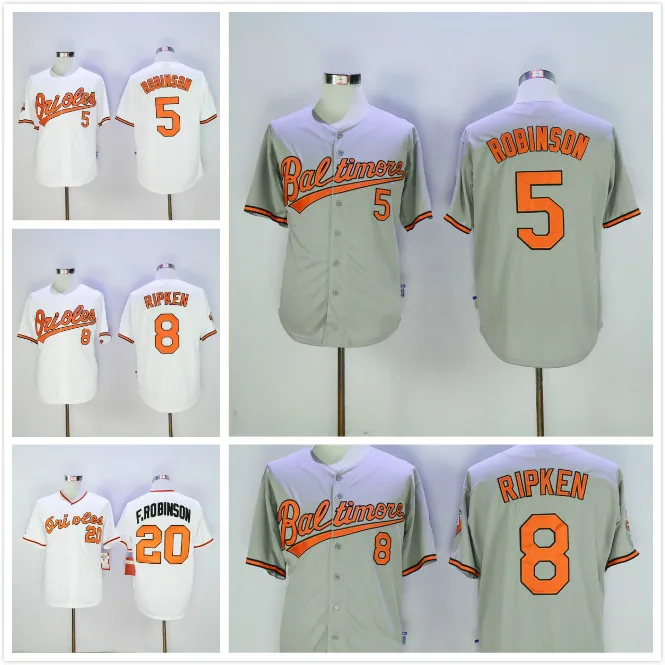 8 Рипкен Младший 5 Фрэнк Робинсон возврат Джерси| |