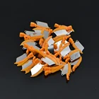 40 шт.кор. стоматологический клиновый нож prime teeth интерпроксимальный пластиковый клиновый нож с стоматологическими матрицами из нержавеющей стали