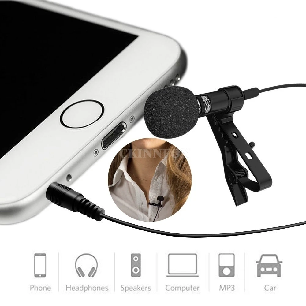 Мини микрофон шт./лот для смартфонов Apple IPhone Android Windows с шумоподавлением 200