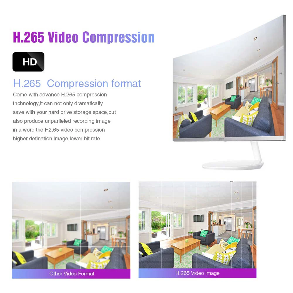 APLEYE Outdoor IP66 Waterproof IP Camera H.265 1080P Wireless Network Security Home CCTV Panoramicc Bullet WIFI | Безопасность и