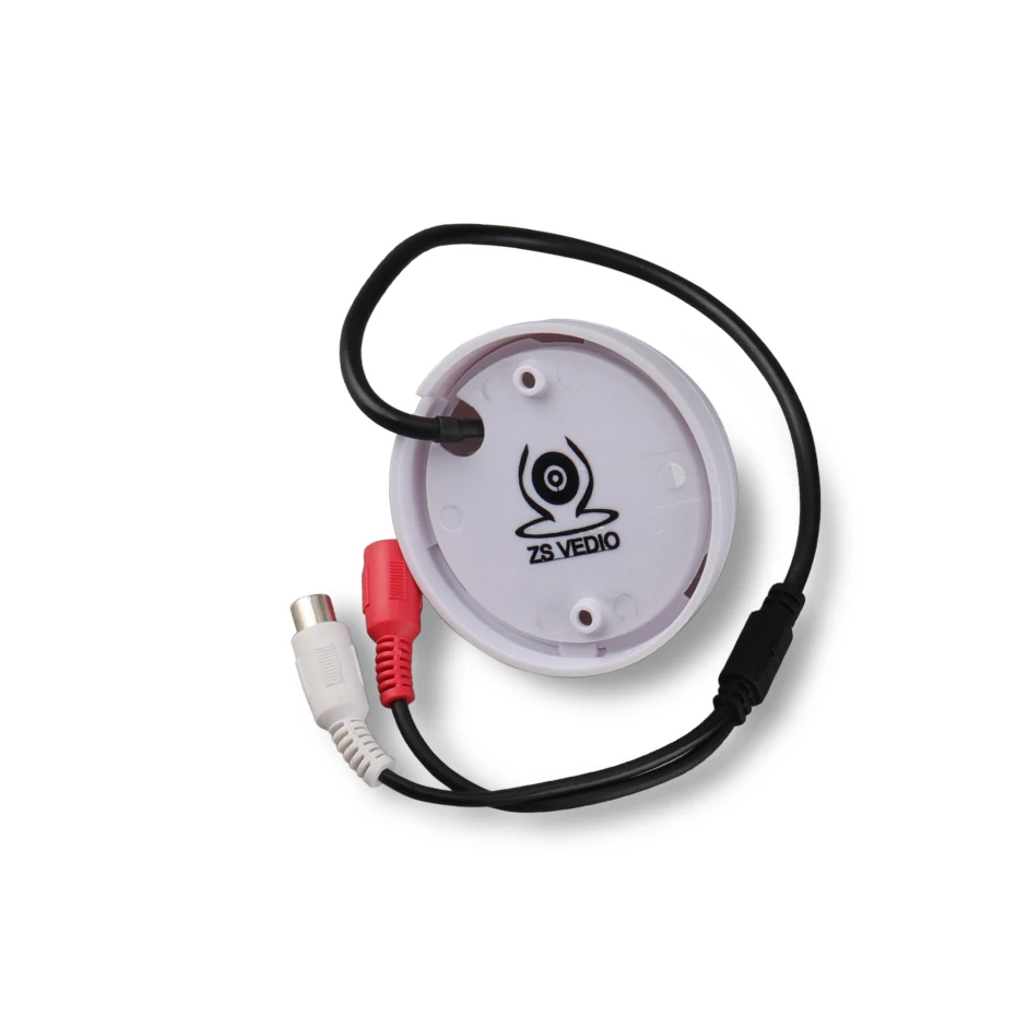 ZSVEDIO Surveillance cameras Accessories IP Camera MINI Audio MIC FOR Security DVR Cameras CCTV Microphone | Безопасность и защита