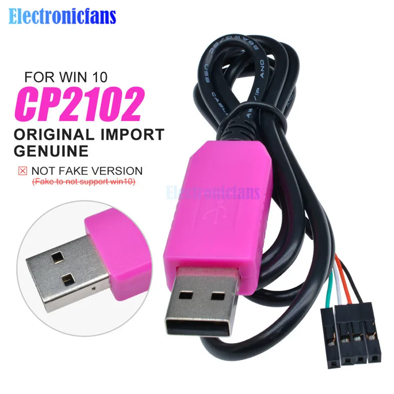 Кабель CP2102 с USB на TTL для Arduino Raspberry Pi|Интегральные схемы| |
