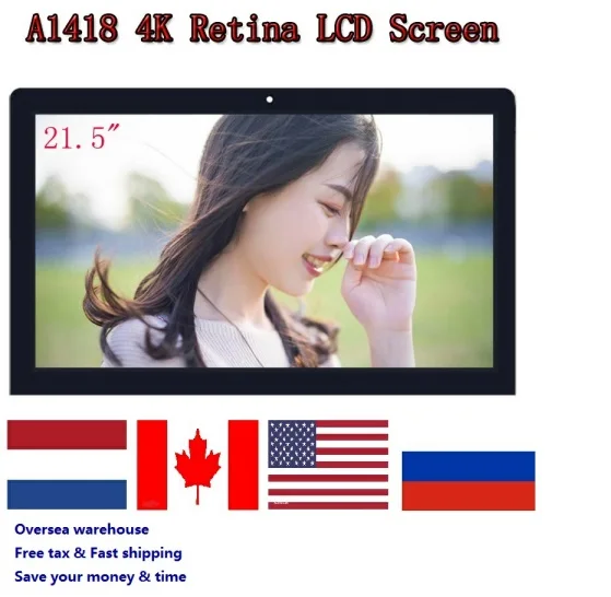 Совершенно новый ЖК экран LM215UH1 SDB1 для 21 5 &quotiMac 4K Retina A1418 полный в сборе 2017 доставка