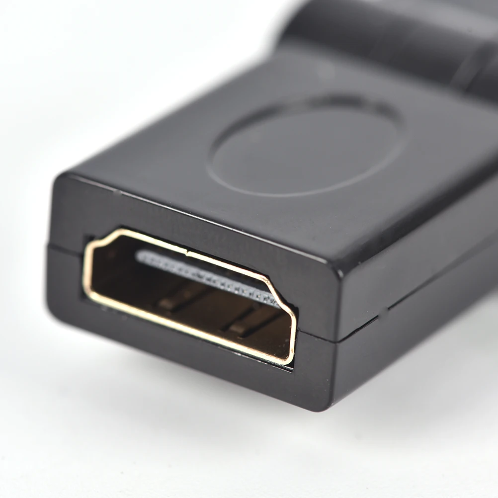 Новый Портативный Micro HDMI штекер разъем вращение на 180/360 градусов 90 прямоугольный