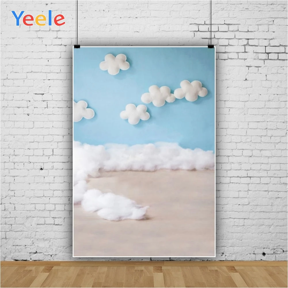 Yeele милые облака для новорожденных Автопортрет фотографии фоны
