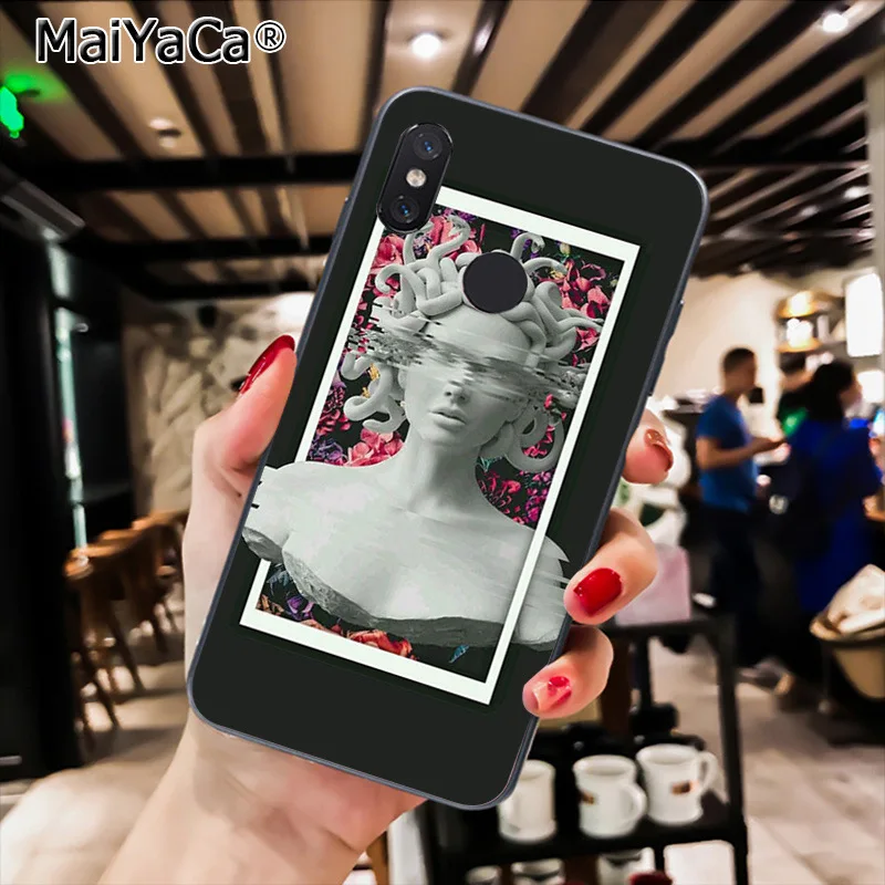 MaiYaCa винтажный пластырь статуя Давида художественный Печатный чехол для
