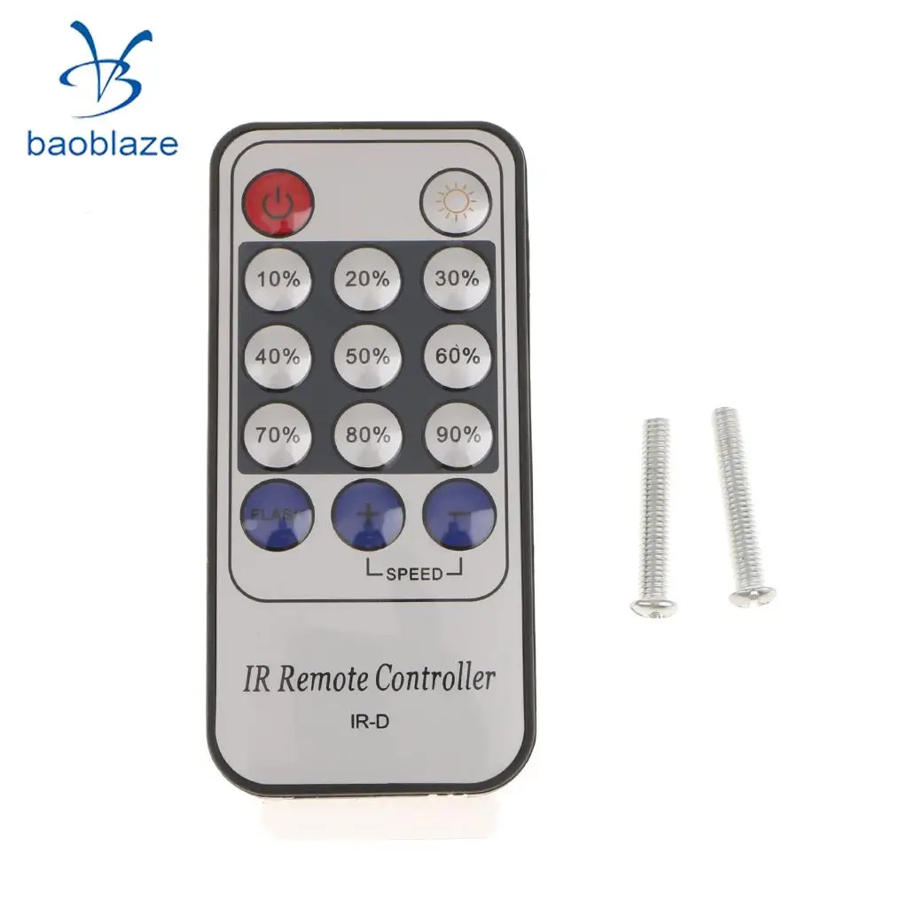 Диммируемый CFL/светодиодный диммер Baoblaze 1 Gang Way 110 240V с настенной розеткой и ИК