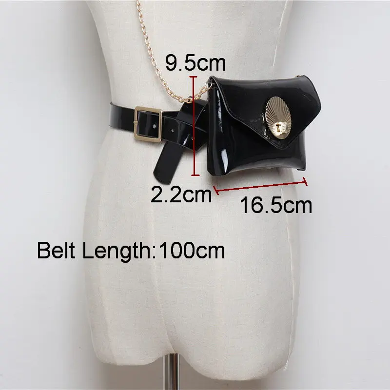 Gradosoo брендовые лакированные кожаные поясные сумки новая модная сумка через