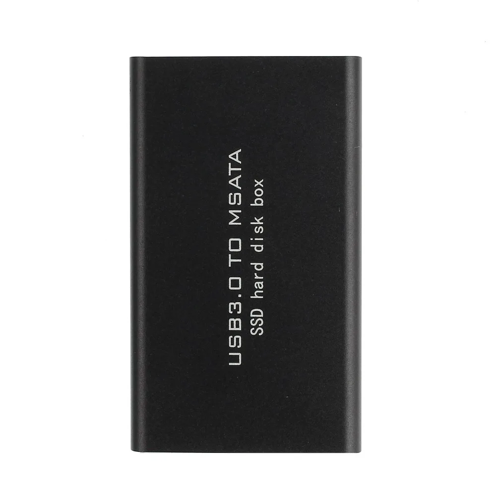Портативный MSATA к USB 3 0 Корпус для жесткого диска SSD адаптер кабель чехол