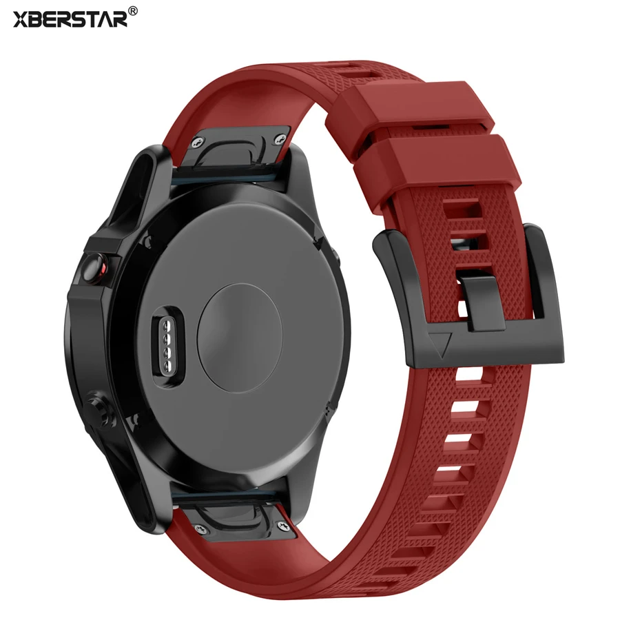 Сменный силиконовый ремешок для часов Garmin Fenix 5 Fenix5 Forerunner 935 GPS часы быстросъемный