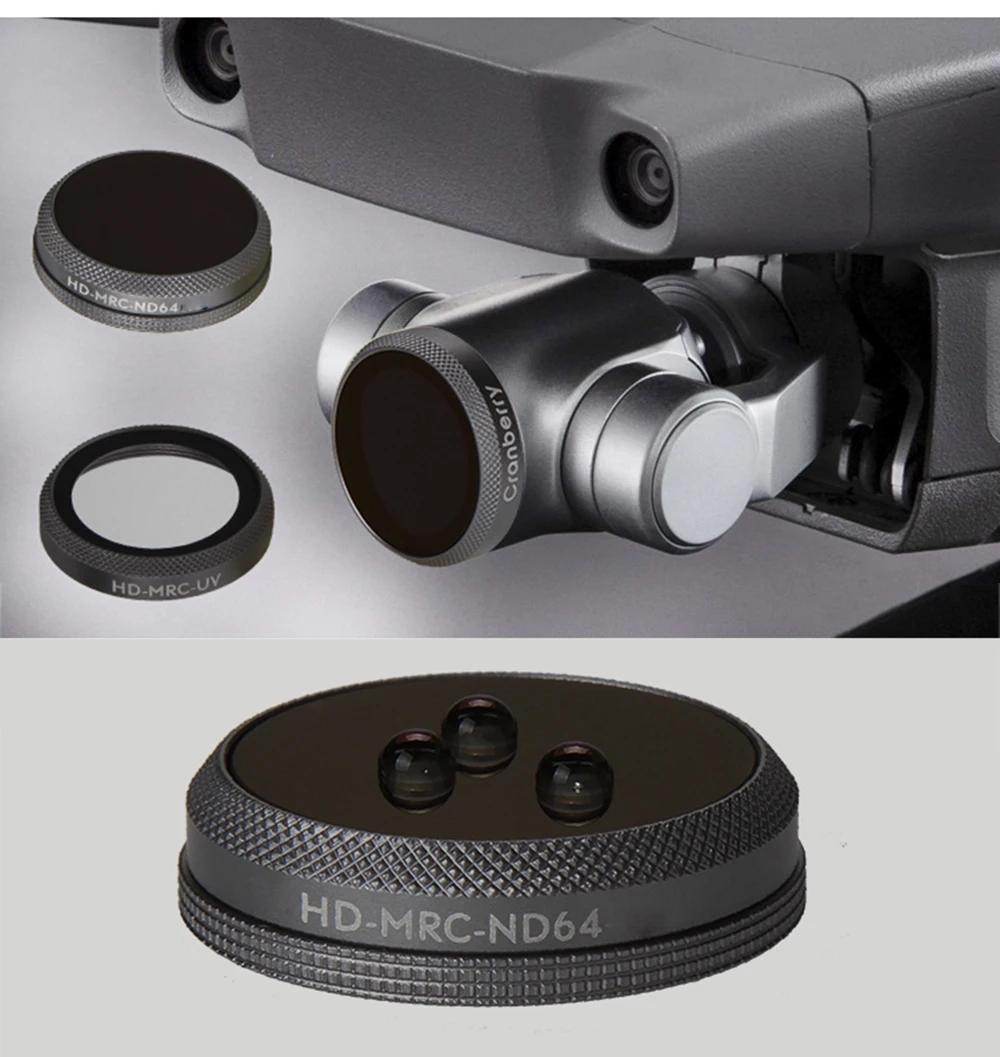 Фильтр объектива для светильник Ji Mavic 2 Zoom UV CPL ND4 ND8 ND16 ND32 ND64 Легкий нейтральной
