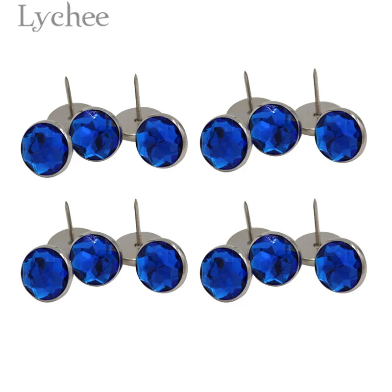 Lychee Life 20 шт. мм Хрустальная круглая накладка мебель декоративная товары для дома |