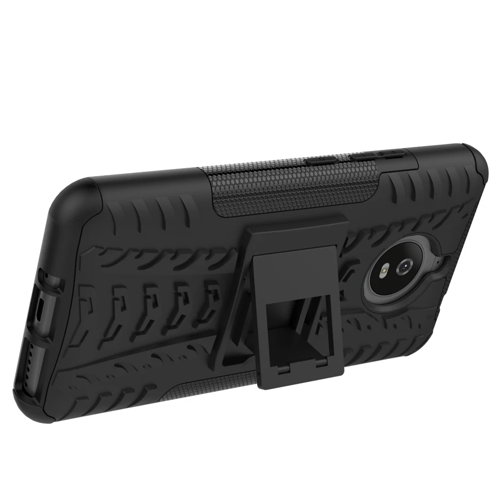 Case For Motorola MOTO E4 E5 Plus Play X4 PC + Silicone Anti Shock Impact Rugged Armor Moto E 4 5 G5 G5S G6 Cover |