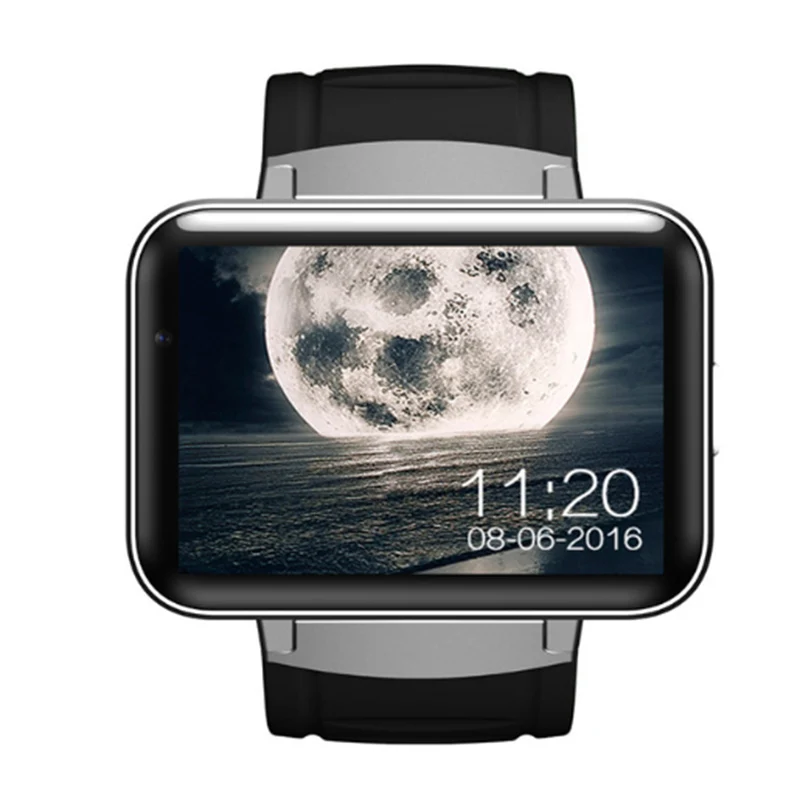 Смарт-часы, умные часы, 2,2 дюймов, oled, Android, телефонный звонок, Relogio, 3G, GSM, SIM, TF карта, камера для iPhone, samsung, HUAWEI, PK, DZ09 A1 - Цвет: Серебристый