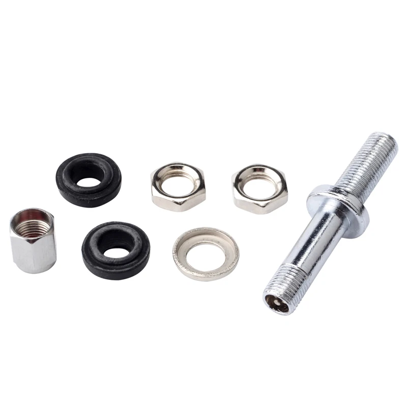 NS Modify 4 шт. TR48E металлический/Хромированный клапан для автомобильных шин высокого