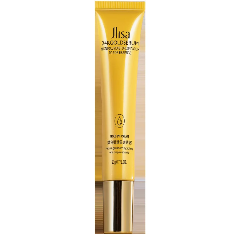 

24k gold collagen eye cream 20g eye bags removal anti-aging Anti-Aging Dark Circle Anti-Puffiness Moisturizing day night