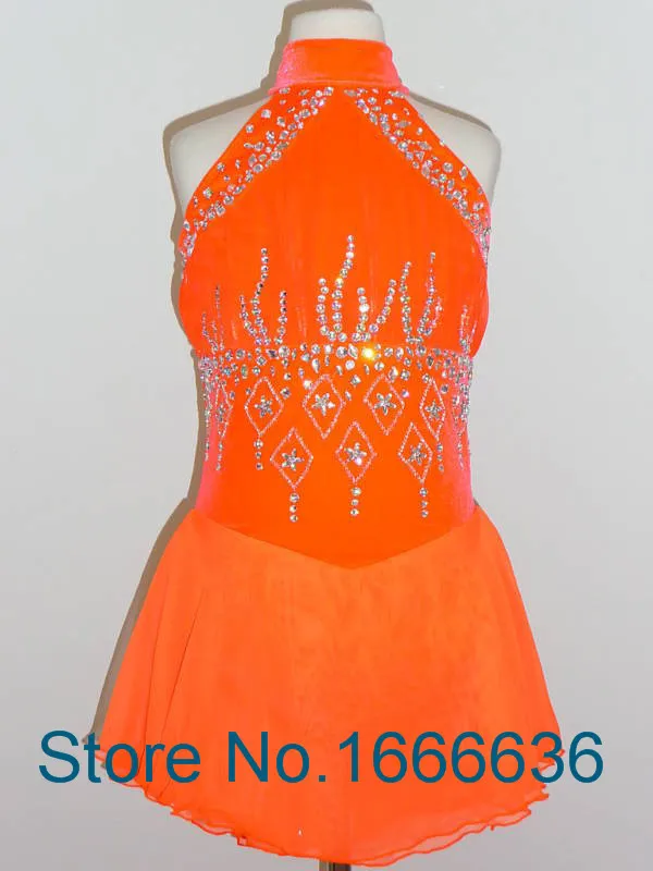 

Hot Sales Custom Figure Skating Dresses For Women Elegant New Brand Vogue Ice Skating Dresses For Competition DR2884