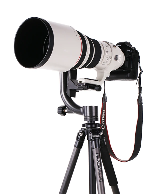 Benro GH2 Профессиональный карданный подвес головка GH-2 алюминиевый шарнирный механизм головки для тяжелых Телеобъектив Объектив камеры штатив-Трипод