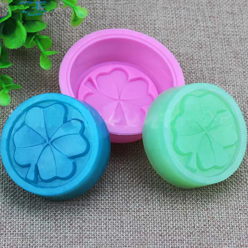 1 шт. Лидер продаж Люцерны в форме силиконовые формы клевера с буквенным принтом