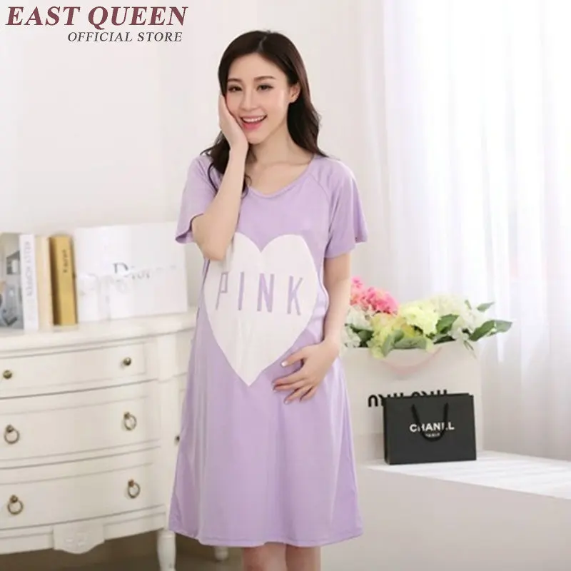 2018 летнее домашнее платье с буквенным принтом ночная рубашка для женщин круглым