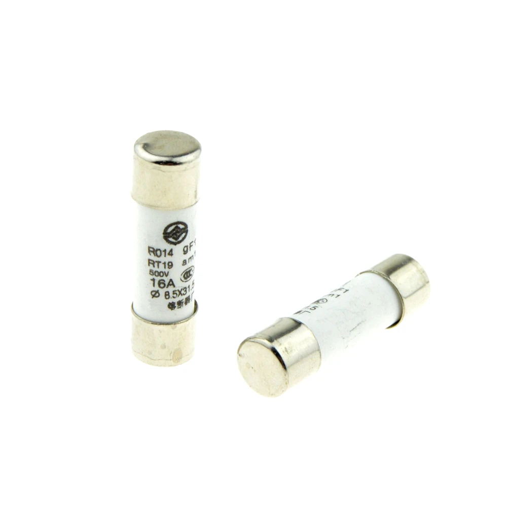 2 шт., электронные предохранители 380 В, 500 В, 8,5 А, 5 А, 10 А, 25 А, 31,5x8,5 мм, 31,5 * мм