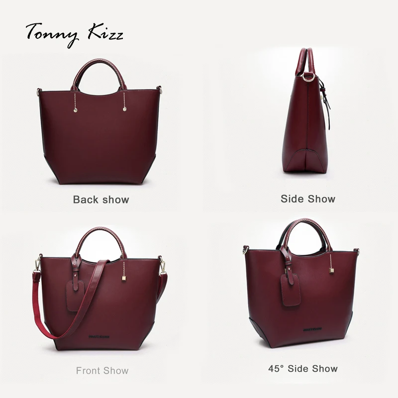 Solid handbags bucket bags for women 2018 casual tote crossbody luxury designer Large capacity TK | Багаж и сумки