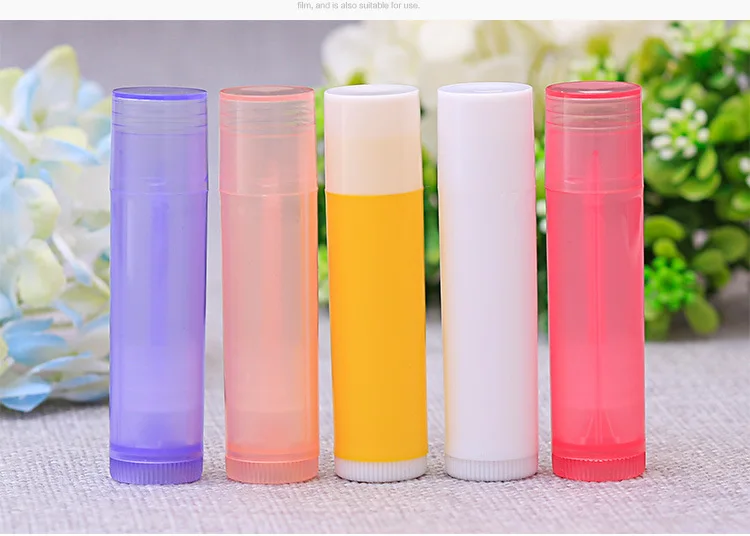 

5000Pcs/Lot 5g 5ml Lipstick Tube Lip Balm Containers Empty Cosmetic Containers Lotion Container Glue Stick Clear Travel