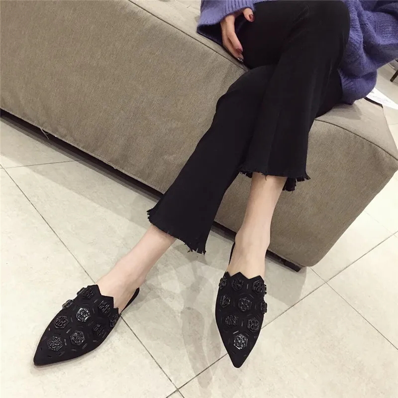 Wellwalk/шлепанцы на плоской подошве женские брендовые шлепанцы модная женская