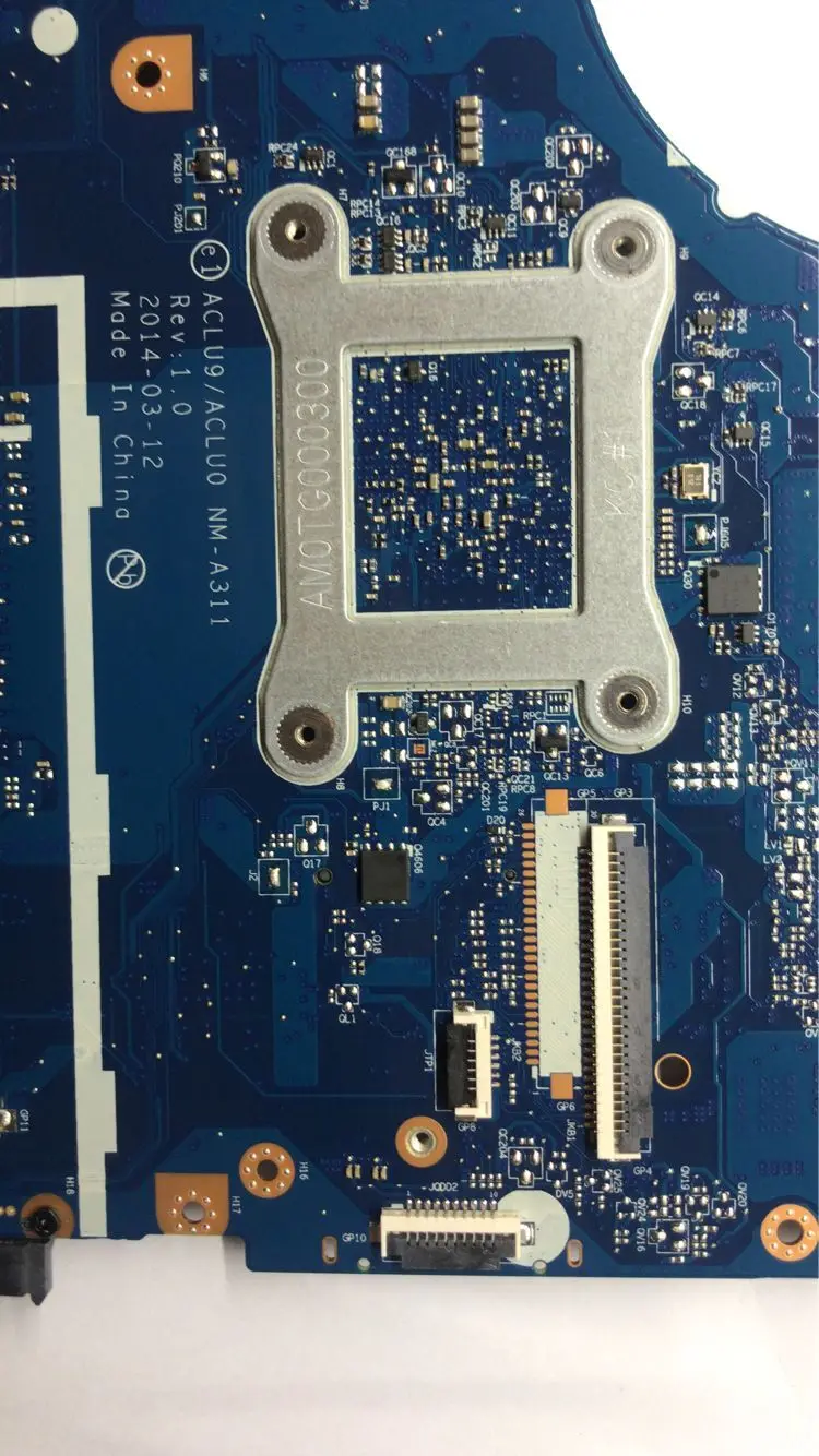 KTUXB ACLU9/ACLU0 NM-A311 материнская плата для lenovo G50-30 материнская плата для ноутбука cpu N3540 DDR3 тестовая работа