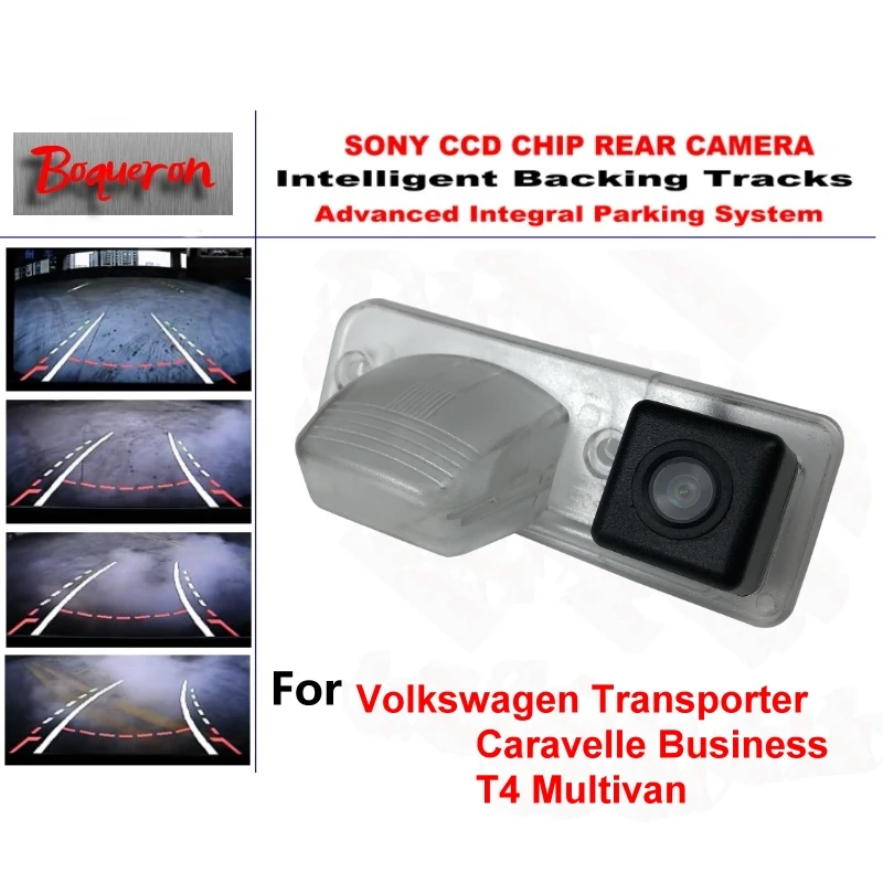 

Для Volkswagen T4 Multivan Transporter Caravelle Business Tracks Camera HD CCD интеллектуальная динамическая парковочная камера заднего вида для автомобиля