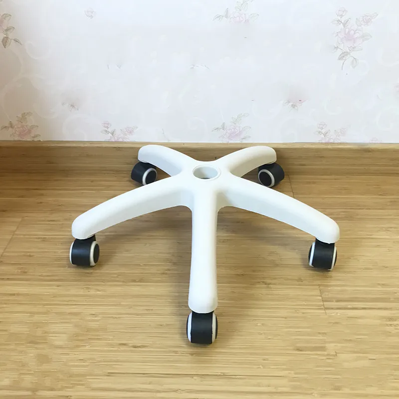 Пластиковое кресло с пятью звездами подъемник для ног вращающийся компьютерный