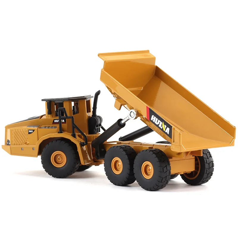 HUINA TOYS 1712 самосвалы из сплава Car1/50 Литые металлические строительные детские