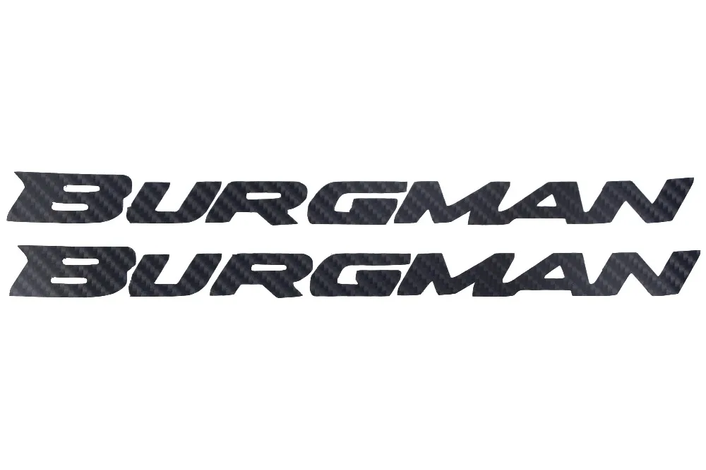Логотипы пленки KODASKIN найклейки на мотоцикл стикеры черный карбон для Suzuki BURGMAN 125