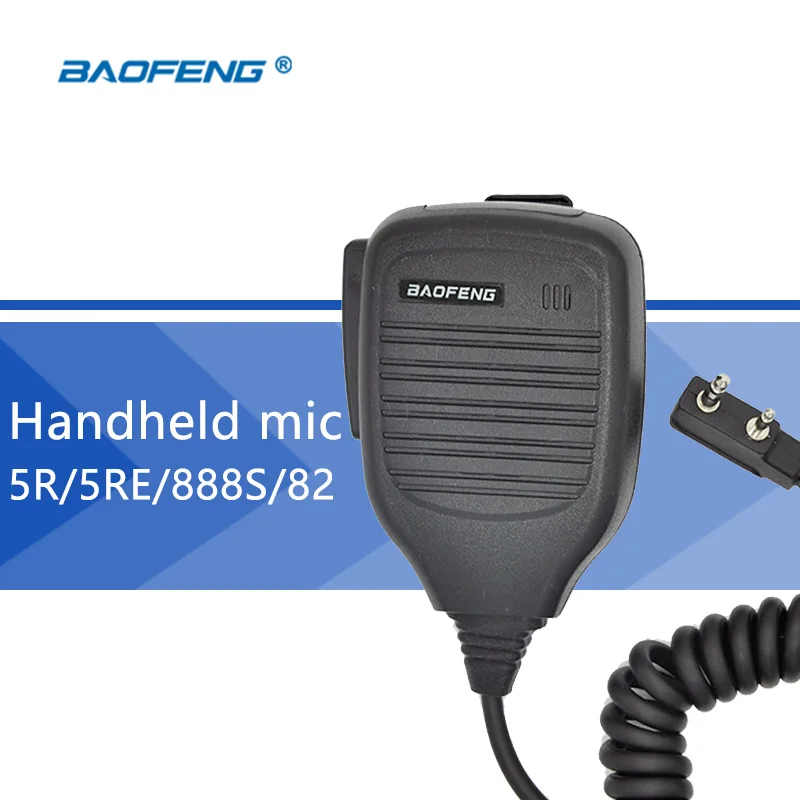Baofeng ручной микрофон для UV 5R рация динамик портативного CB радио BF 888S 82|radio running|radio