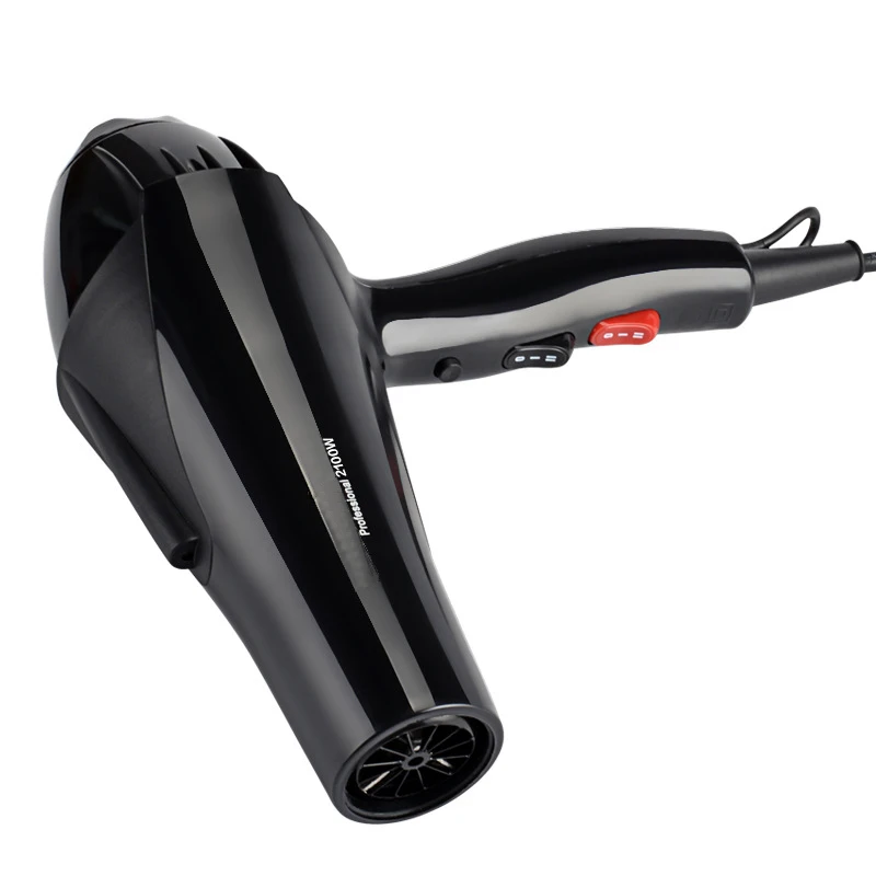 Newview фен профессиональный удар горячего и холодного ветра черный 2100 Вт с 2 насадки