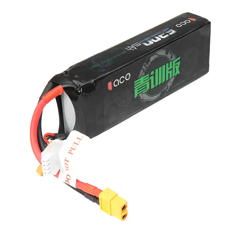Аккумулятор Gens ace 5200 мАч 11 1 В Lipo 3S 50C Deans Plug XT60 для RTR 1/10 1/8 Scale Heli quad RC Car - купить по