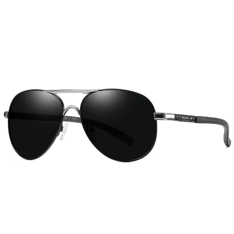 C1 Black silver gray Pro Acme Pilot Солнцезащитные очки мужские Поляризованные Ретро Мужские s солнцезащитные очки Брендовые дизайнерские солнцезащитные очки для мужчин lentes de sol hombre PA1177 - Цвет линз: C1 Black silver gray