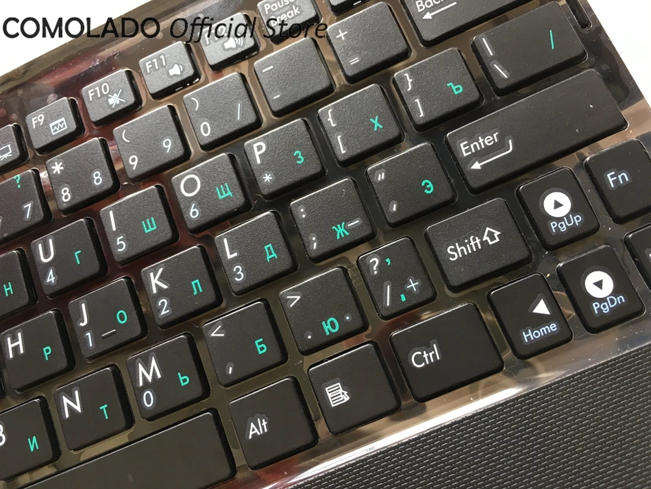 RU Русская клавиатура для Asus EeePC SeaShell X101 X101H X101CH C чехол Упор для рук верхний чехол Клавиатура ноутбука RU раскладка