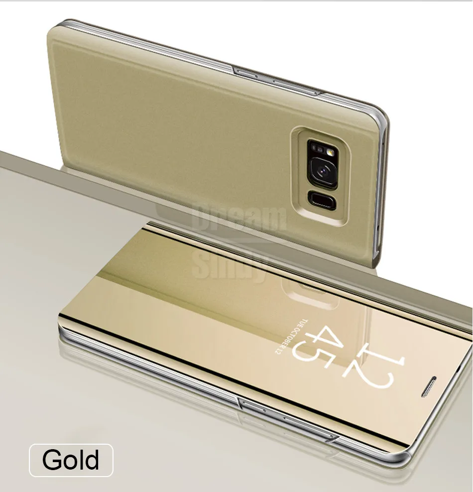 Роскошное покрытие флип-чехол на samsung Galaxy A3 A5 A6 A7 A8 J3 J7 J5 S7 край S8 S9 Plus Note 9 8 Smart View чехол
