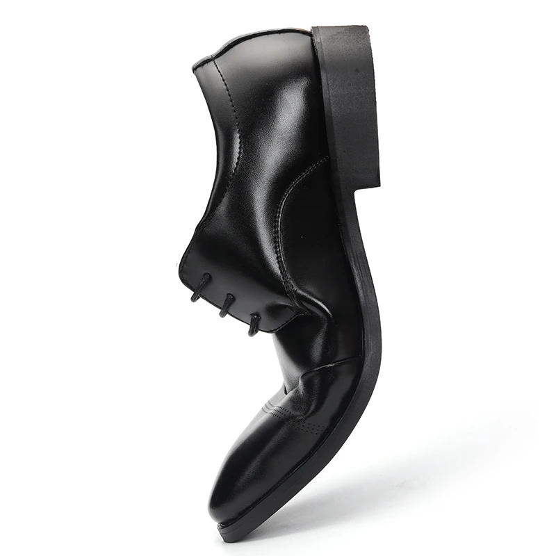 Мужская формальная обувь для взрослых большие размеры кожаные свадебные туфли