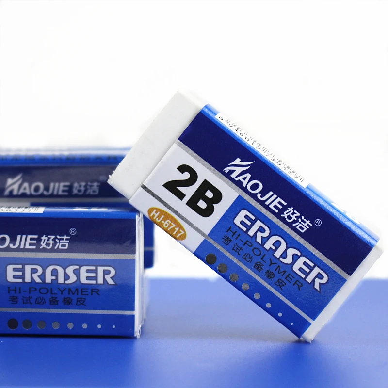 1pcs 2B Pencils Eraser Advanced Sketch Drawing Rubber pencil eraser-Art Artist student stationery | Канцтовары для офиса и
