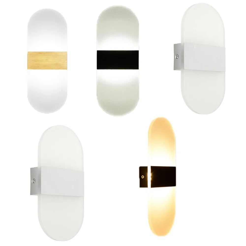 6 Вт акриловый дизайнерский теневой светильник потолочный для кровати гостиной