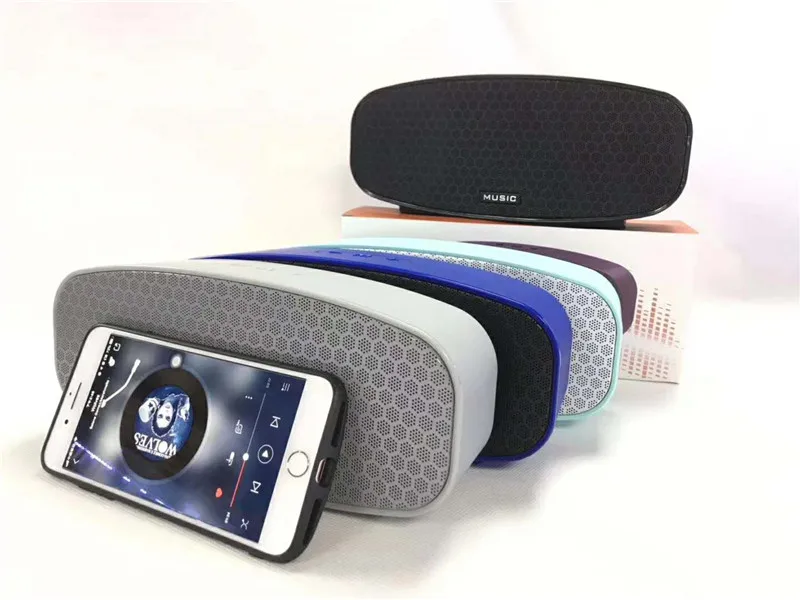 Bluetooth открытый динамик водонепроницаемый портативный беспроводной Колонка громкий динамик коробка Поддержка TF карта FM радио Aux вход