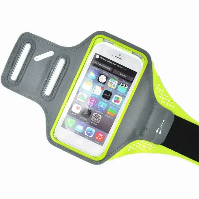 Green 2 " Бег Спорт Водонепроницаемый чехол для телефона на руку для LG G2 G3 G4 G5 G6 G7 V10 V20 V30 V40 K10 K7 K8 Q6 Q7 Q8 повязка на руку во время нейлоновый чехол Чехол - Цвет: Green 2